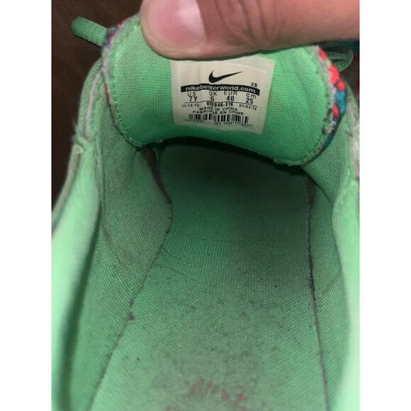 Nike sb Janoski 7Y shoe green - Picture 3 of 7